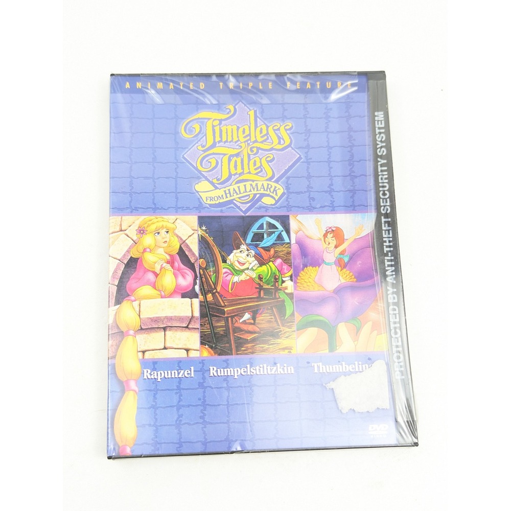 Timeless Tales from Hallmark Animated Triple Feature DVD Rapunzel NEW‎